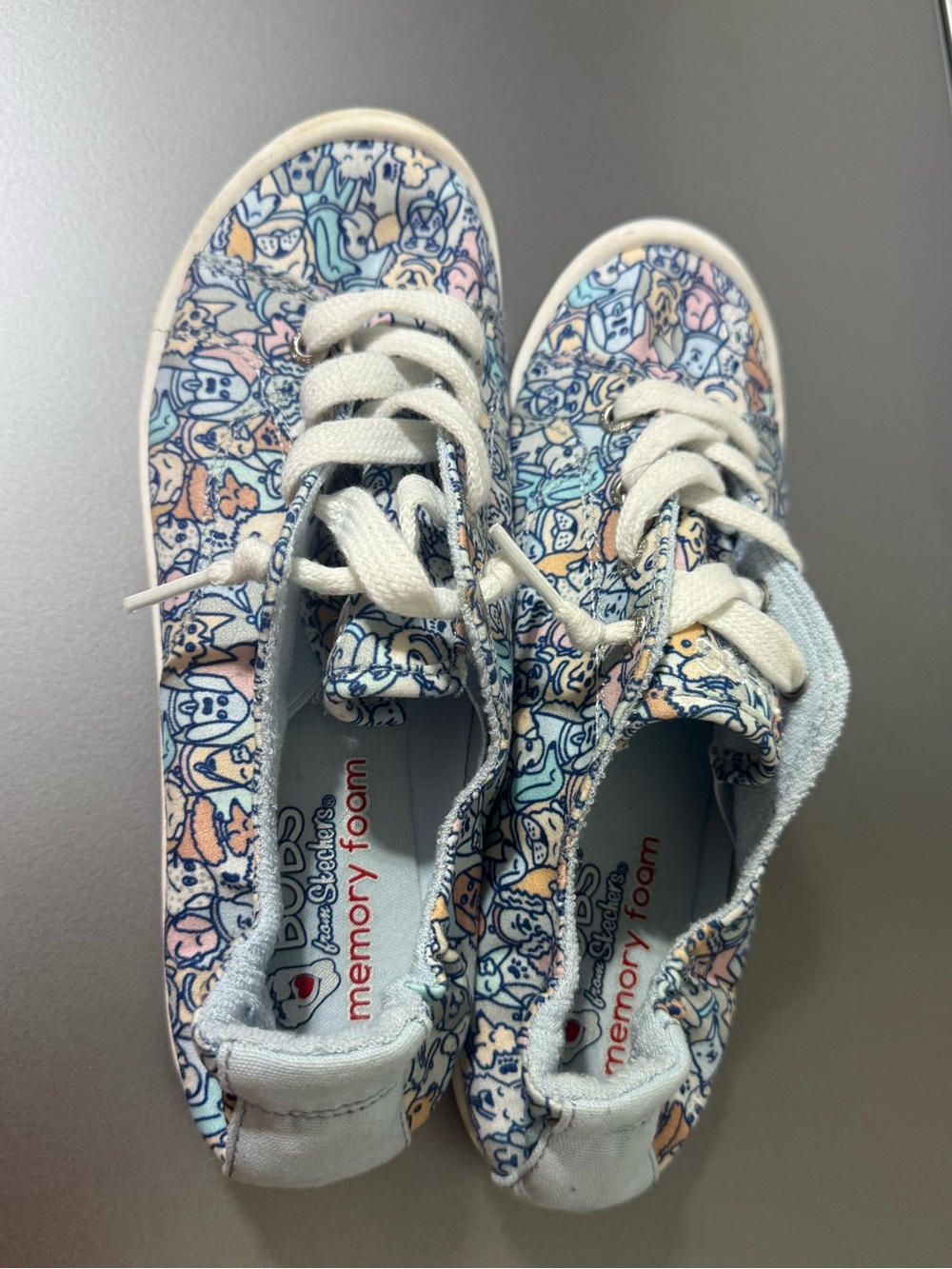 Skechers Bobs for Dogs Sneakers Low Top Lace Up Shoes Womens Size 6